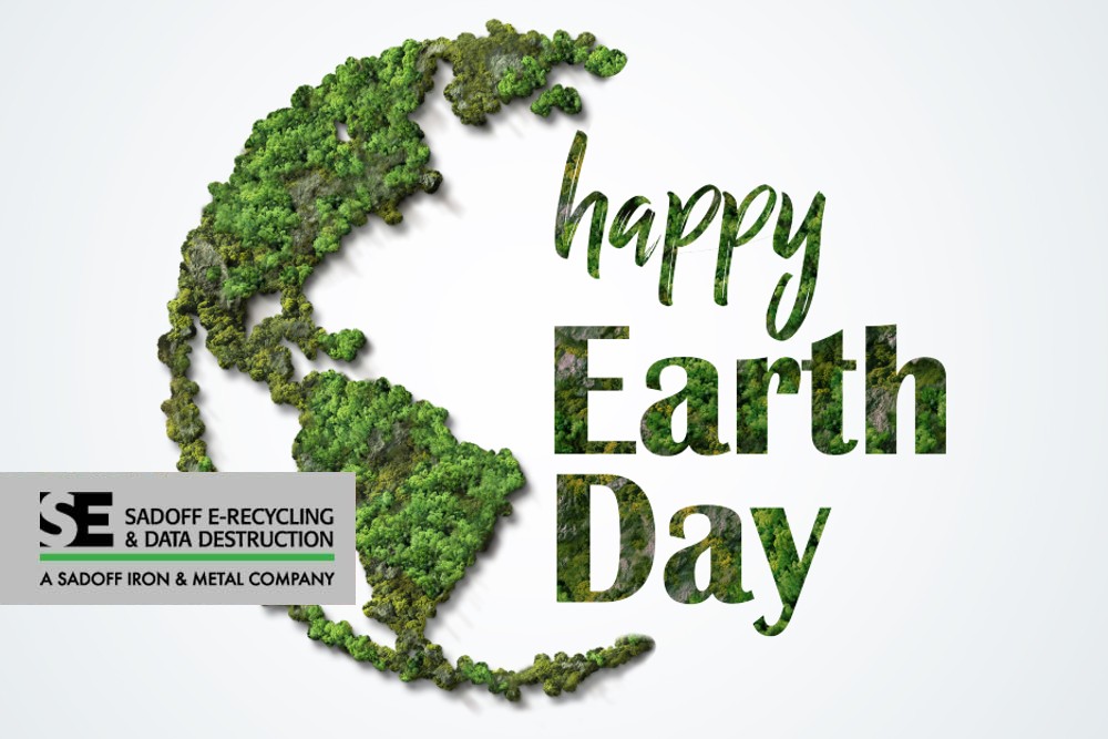 Happy Earth Day and Sadoff logo