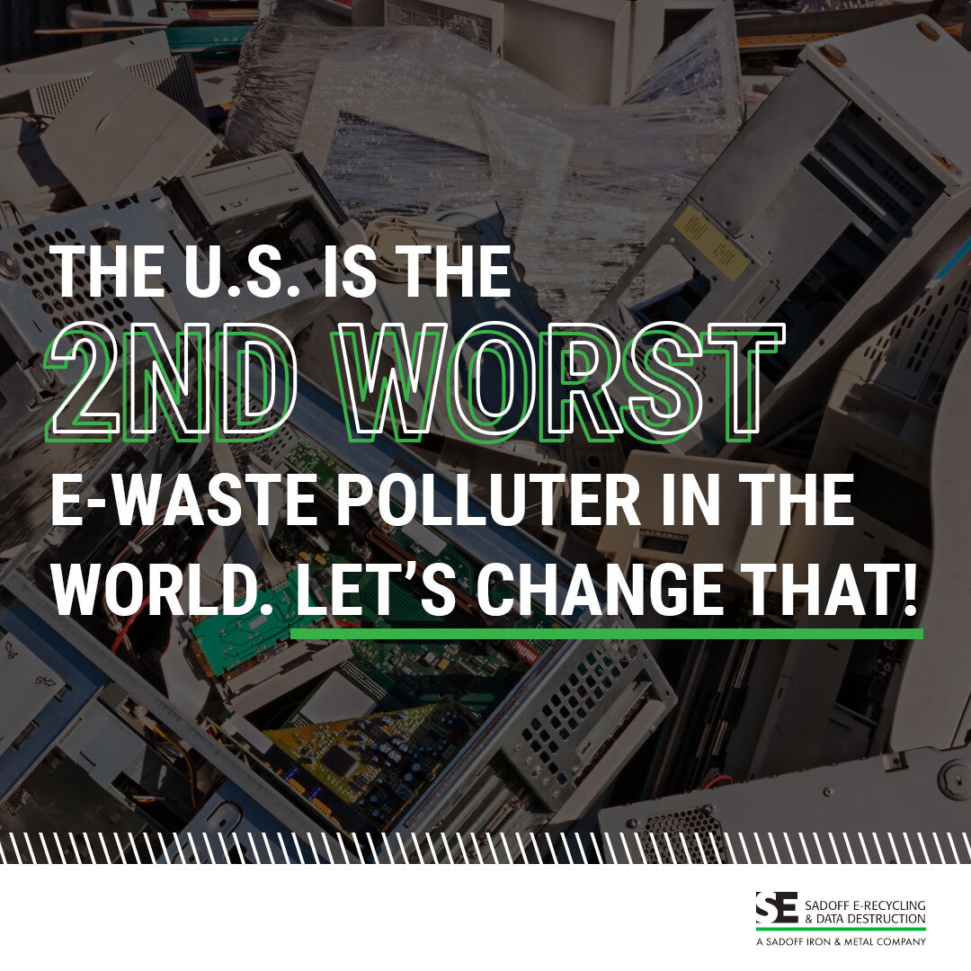 The U.S. is the 2nd worst e-waste polluter. Let's change that
