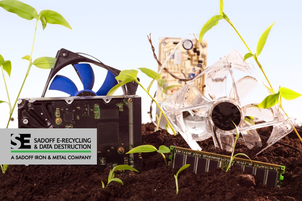 electronics in the dirt and Sadoff logo
