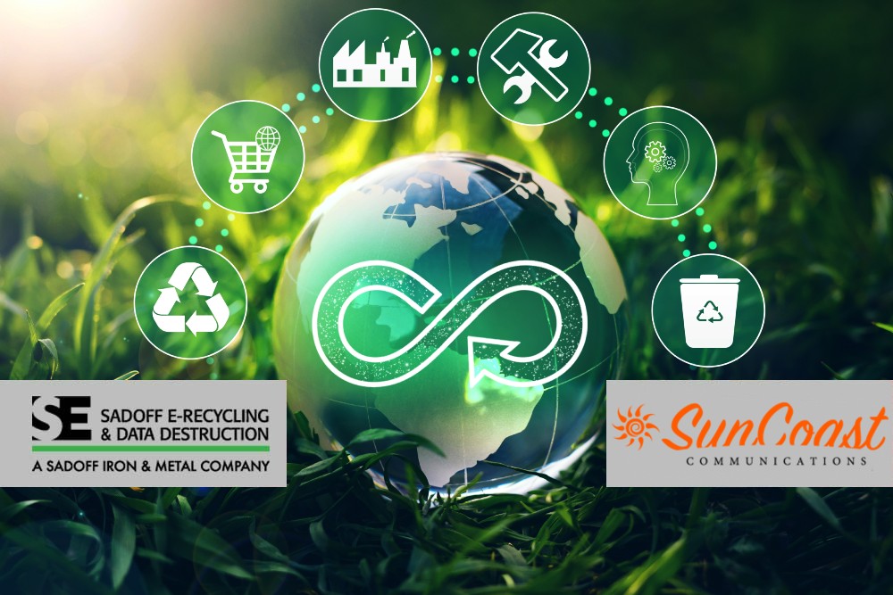 Circular Economy and Sadoff and SunCoast logo