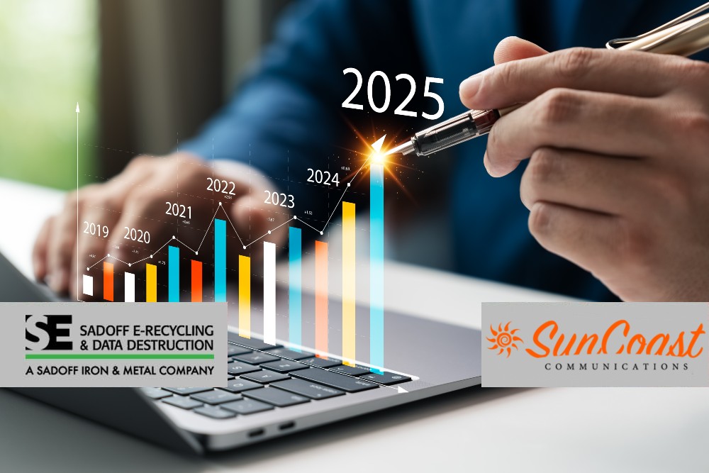 Achieving financial success in 2025 with SunCoast and Sadoff logos